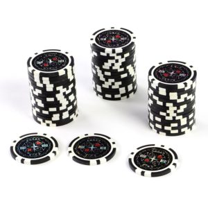 Pokerchips 50 laser schwarz